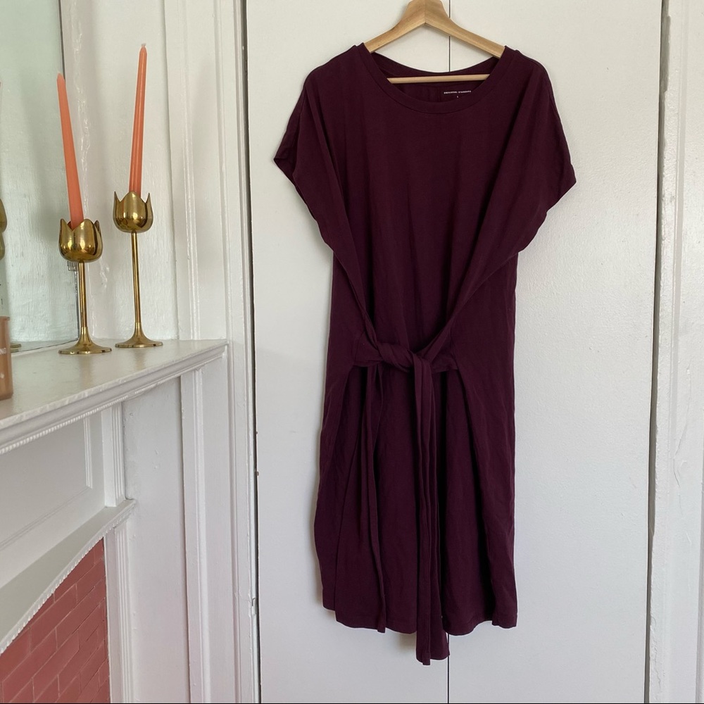 Universal standard misa jersey dress burgundy - Size Large